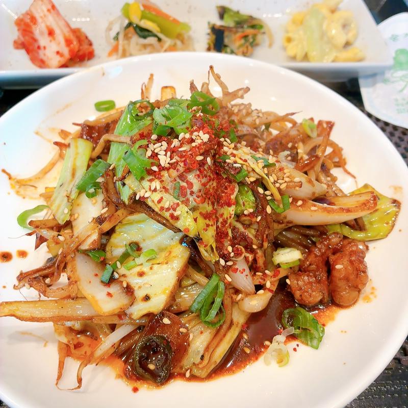 コプチャン炒めセット(水刺間)