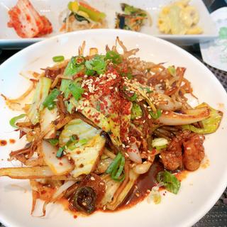 コプチャン炒めセット(水刺間)