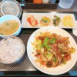 コプチャン炒めセット(水刺間)