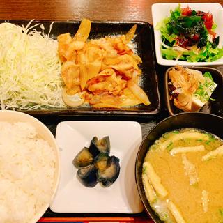 生姜焼き定食
