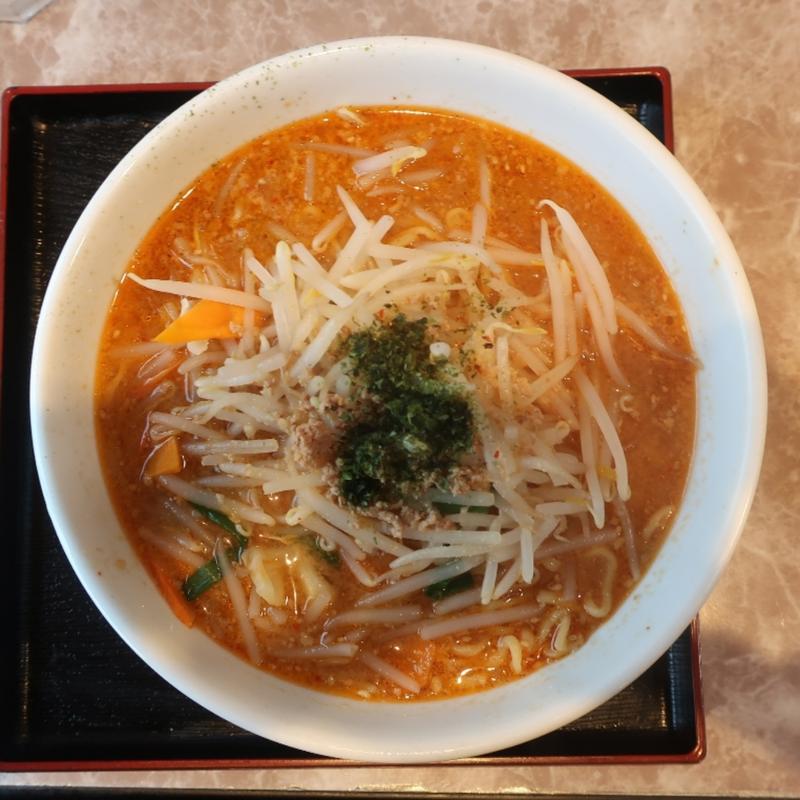 味噌ラーメン(cafe 元希)