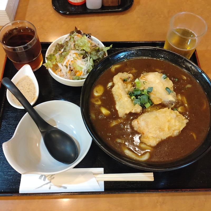 とり天カレーうどん(丸亀)