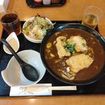 とり天カレーうどん