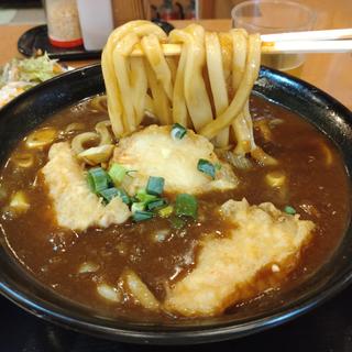 とり天カレーうどん