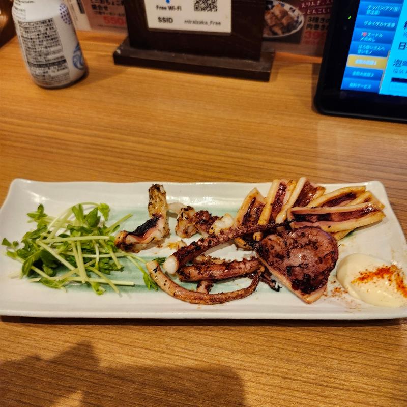 イカの一夜干し(ミライザカ 久茂地 国際通り店)