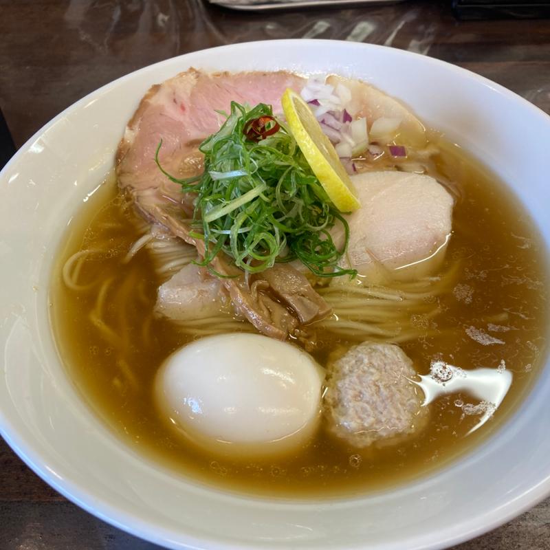 味玉塩そば(麺処 一心)