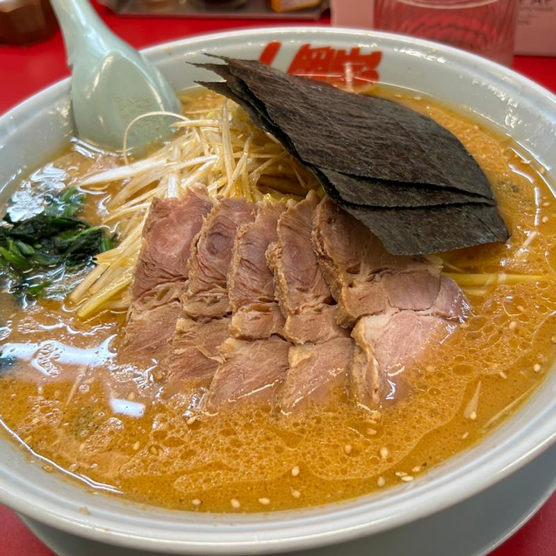 特製味噌ネギチャーシューメン(ラーメン山岡家 松戸北小金店)