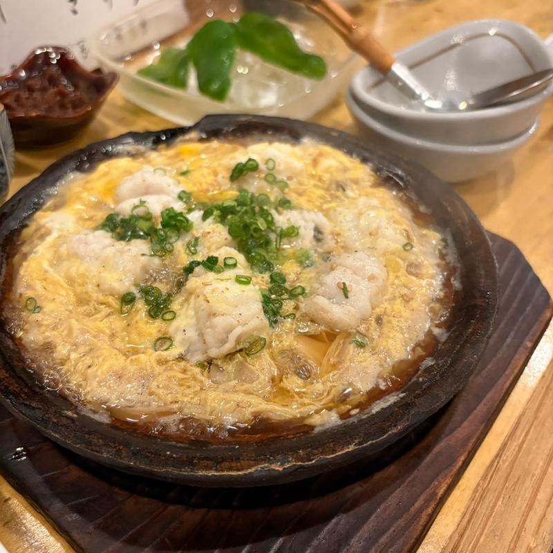 鱧と舞茸の玉子とじ(居酒屋 佐藤 恵比寿 )