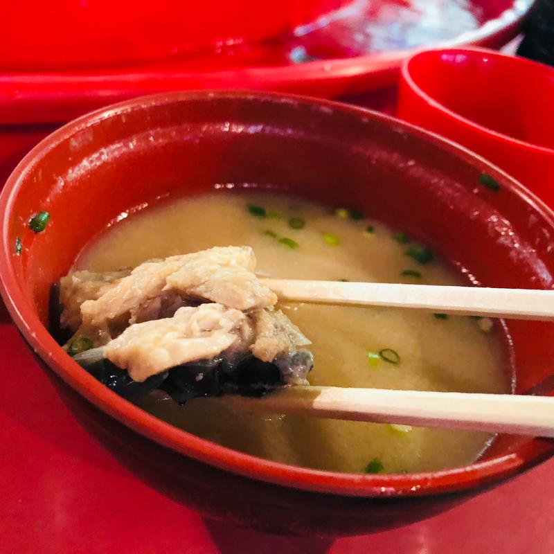 鯉こく_そうめん定食B(慈眼寺公園 そうめん流し)