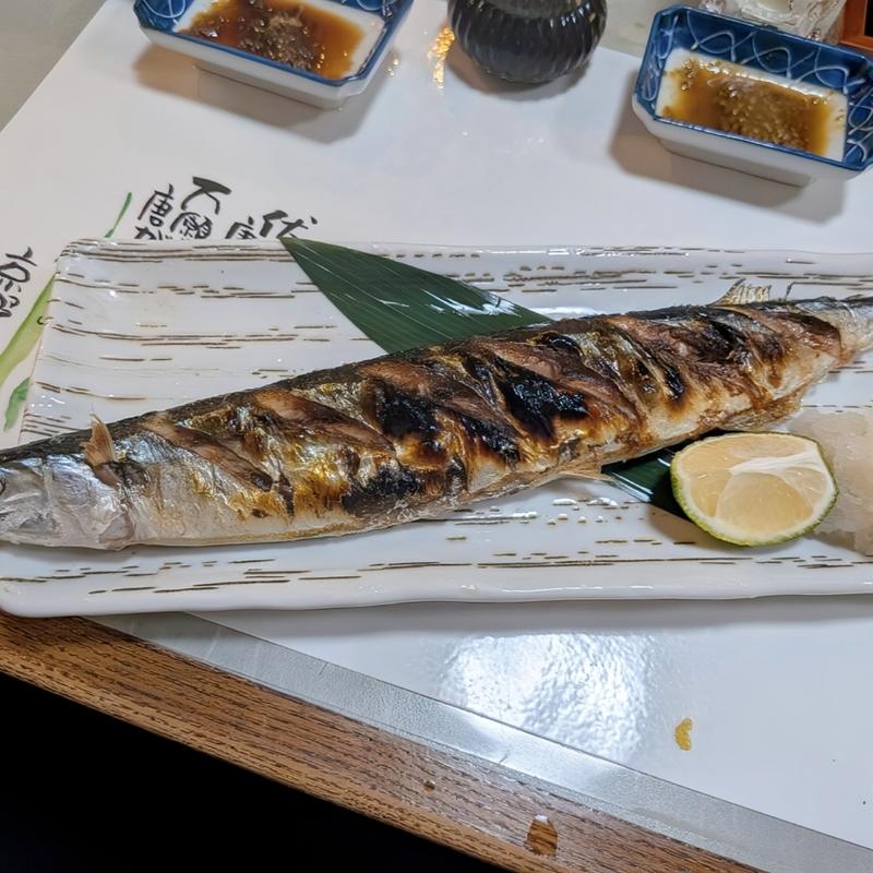 さんま塩焼き(真琴)