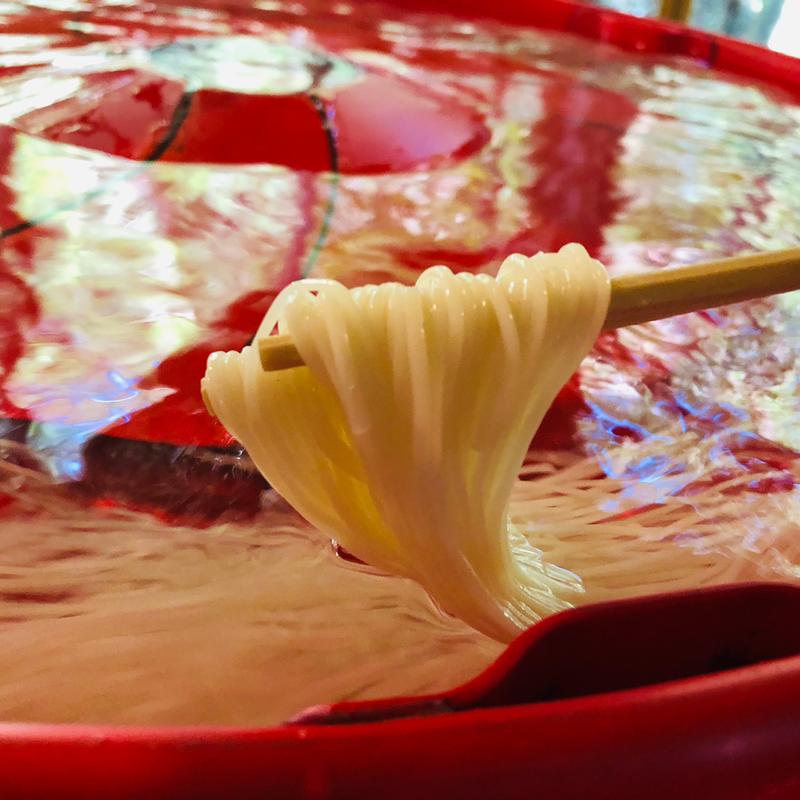 流しそうめん_そうめん定食B(慈眼寺公園 そうめん流し)