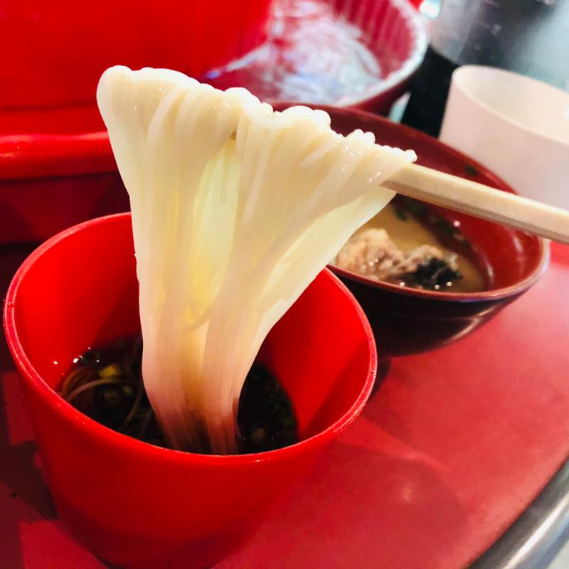 流しそうめん_そうめん定食B(慈眼寺公園 そうめん流し)