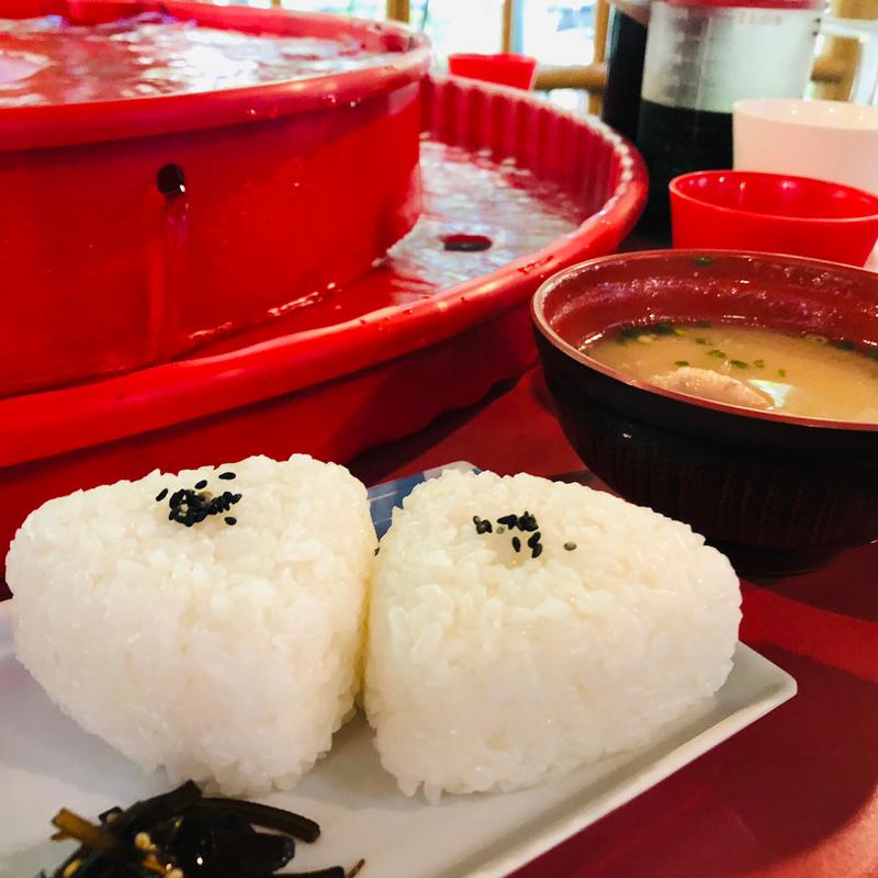 おにぎり_そうめん定食B(慈眼寺公園 そうめん流し)