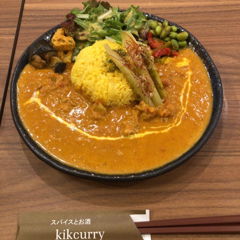 濃厚バターチキンカレー(スパイスとお酒 kikcurry)