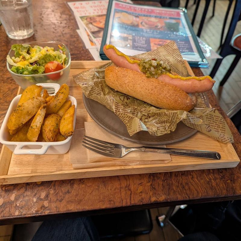 ホットドッグ(麻生珈琲店)