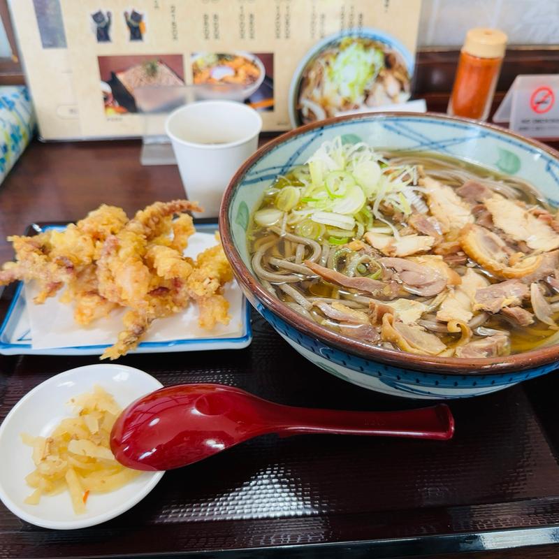 肉そば(温・冷)並盛(肉そば はくよう )