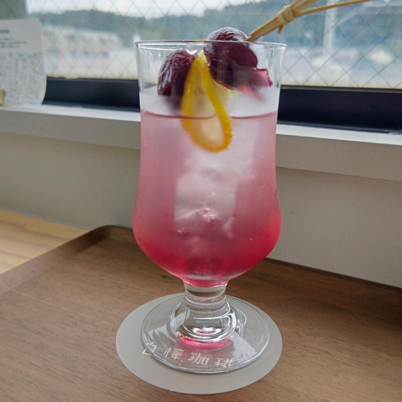 紫の宝石ロゼ(ロゼスカッシュ)(白樺珈琲)