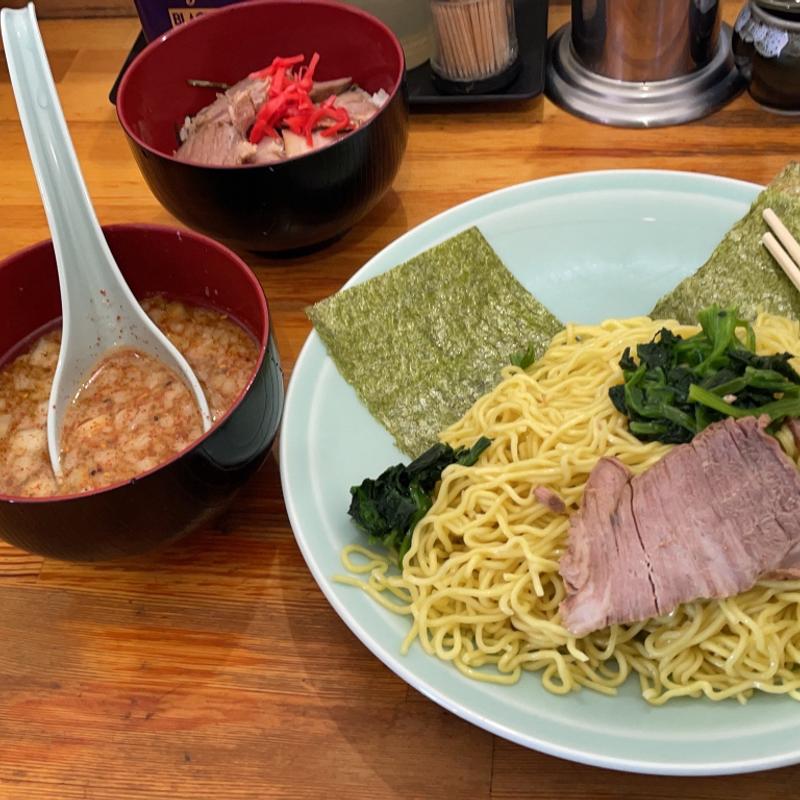 つけ麺　チャーシュー丼(ラーメンショップ椿 上彦川戸店)