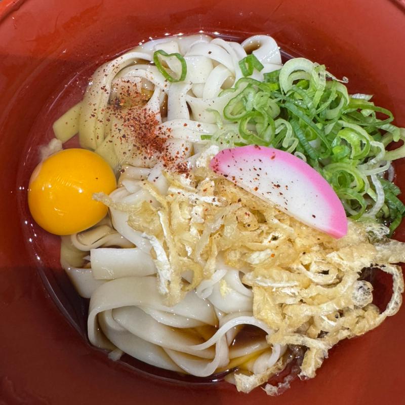 きしめん(豊橋駅 そば・うどん 壺屋)