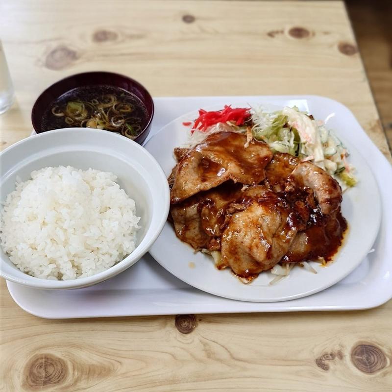 ニンニク焼肉定食(明星軒)