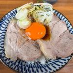 月見チャーシュー丼(ラーメンショップ 城東店)