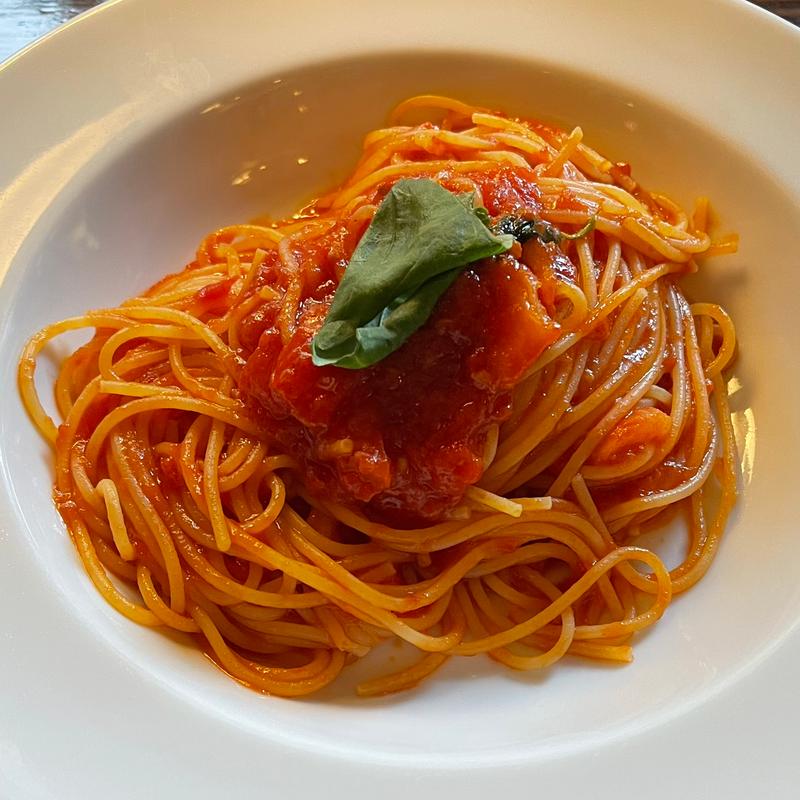 フレッシュバジリコのトマトソーススパゲティ　ポモドーロ(ポンテ チェントロ 佃店)