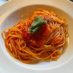 フレッシュバジリコのトマトソーススパゲティ　ポモドーロ(ポンテ チェントロ 佃店)