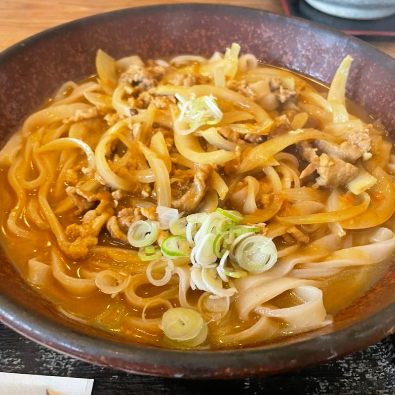 カレーうどん(うどん茶屋 三男坊)