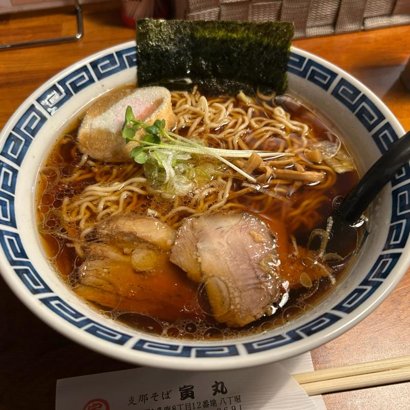 醤油ラーメン(支那そば寅丸)