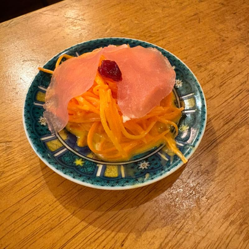 人参のシーザーサラダ(居酒屋 イズミヤ)