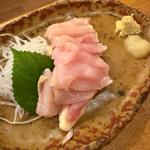 地鶏の刺身(居酒屋 イズミヤ)