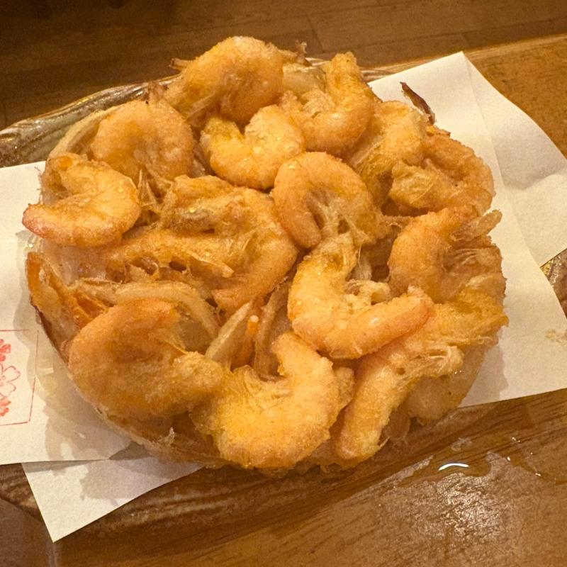 芝海老のかき揚げ(居酒屋 イズミヤ)