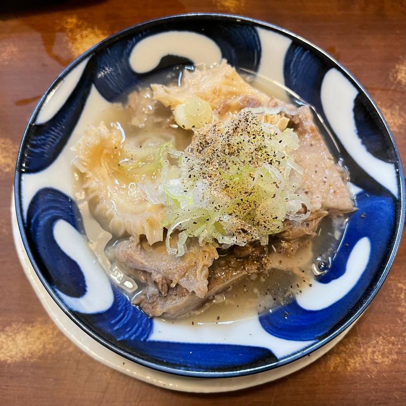 牛すじ塩煮(串バー あ・うん （くしばーあうん）)