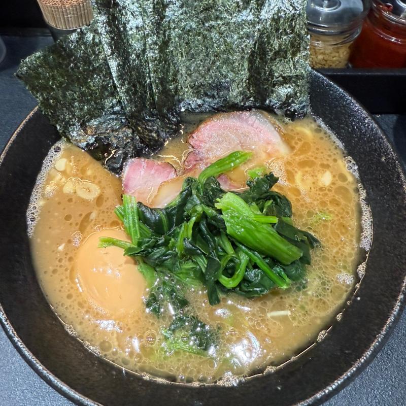 ラーメン味玉トッピング(家系ラーメン竜)