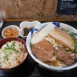三ツ星まかないそば定食