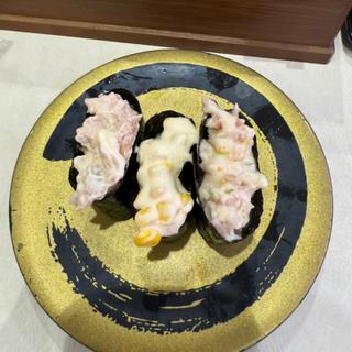 サラダ軍艦三種盛り