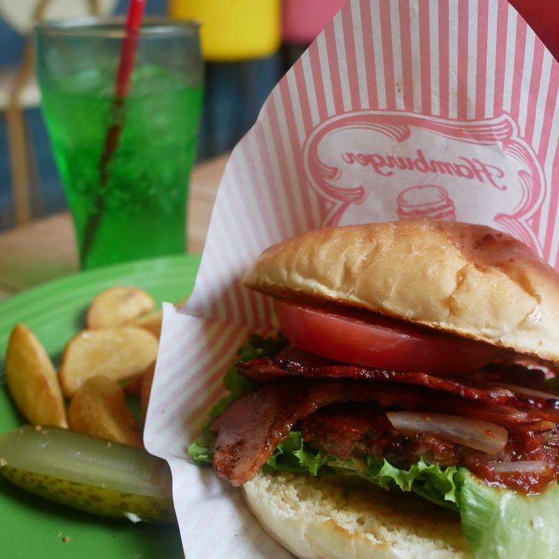 ベーコンチーズバーガー　コンボ(ゴーディーズ  （GORDIE’S ）)