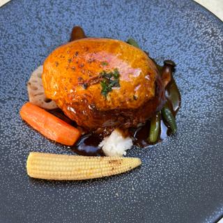 ハンバーグランチセット(Le Beurre Noisette TOKYO)