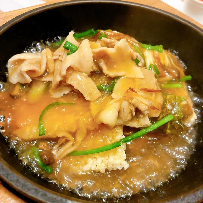 五目餡掛け中華おこげ(台湾小籠包 イオンモール広島府中店)