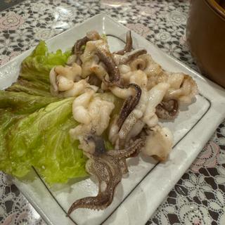 イカゲソバター焼き
