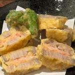 蓮根海老はさみ揚げ