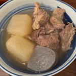 松阪牛すじと大根煮