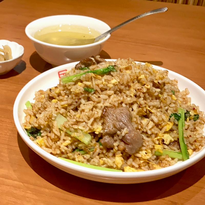 牛肉炒飯(台湾鍋 民生炒飯 大阪店)