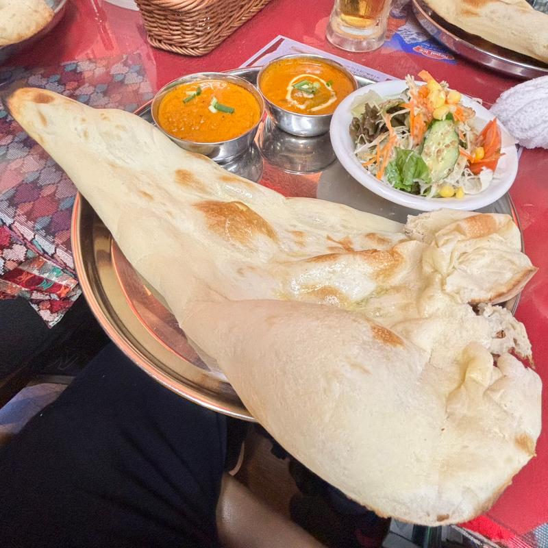 ディナー2種類カレーセット(プルナ)