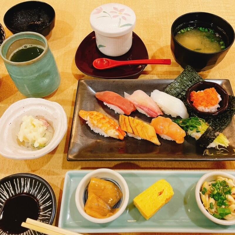 寿司ランチ(博多寿司処 尾之上)