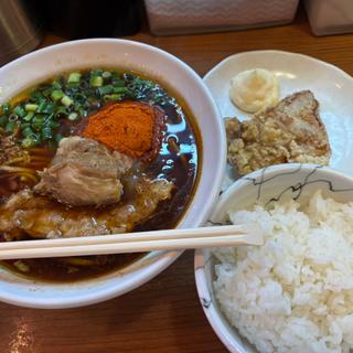 シン肉そば醤油