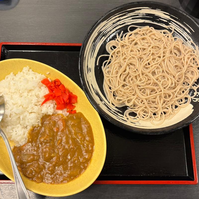 カレーセット(ゆで太郎 渋谷宮益坂店)