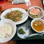 青椒肉絲定食(中国料理 揚子江)