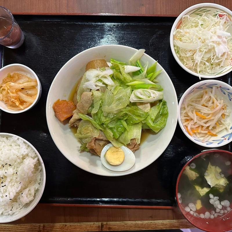 鶏肉と大根煮定食(慈伴賜 )