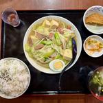 ヘチマの味噌炒め定食